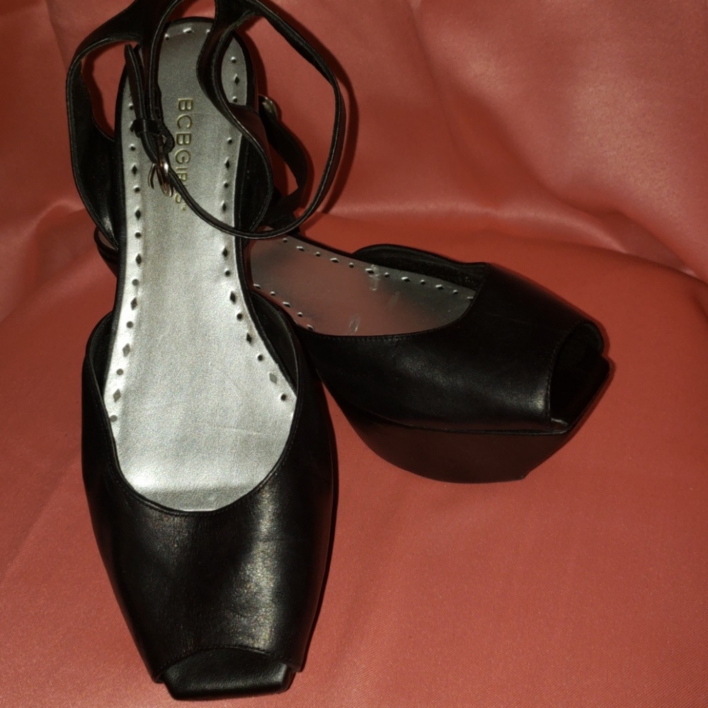 BCBGirls Peeptoe Platforms
